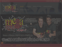 Tablet Screenshot of mega1033.com